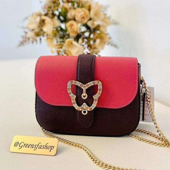 Coach purse Gemma Crossbody In Colorblock With Butterfly Buckle - Picture 12 of 12